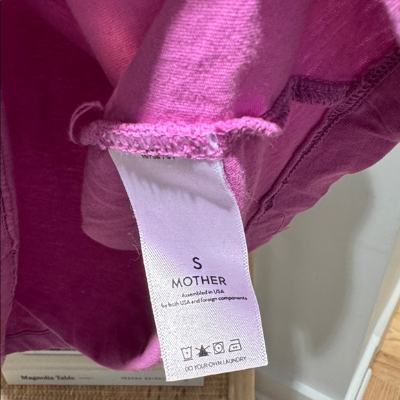 MOTHER Fuchsia Tee - Picture 3 of 3